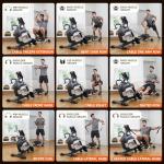 Pooboo Folding Magnetic Rowing Machine for Home Use