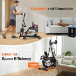 Pooboo Folding Magnetic Rowing Machine for Home Use