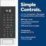 4-in-1 Microwave Oven with Air Fryer and Broiler