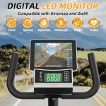 VANSWE Bluetooth Recumbent Exercise Bike for Home