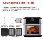 Vortex Plus 7-in-1 Air Fryer, 10QT, Silver/Black