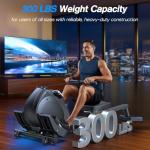 WELLFIT Compact Magnetic Rowing Machine for Home