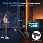 WELLFIT Compact Magnetic Rowing Machine for Home