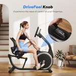Smart Bluetooth Recumbent Exercise Bike for Home