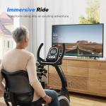 Smart Bluetooth Recumbent Exercise Bike for Home