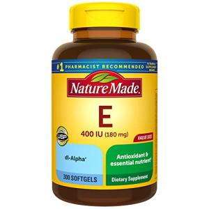 Nature Made Vitamin E 180 mg, 300 Softgels