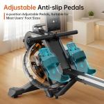 YAMO Home Water Rowing Machine with Bluetooth
