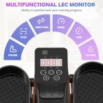 Portable Under Desk Elliptical with Adjustable Speeds