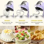 Compact 3.2Qt Electric Stand Mixer with Attachments
