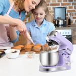 Compact 3.2Qt Electric Stand Mixer with Attachments