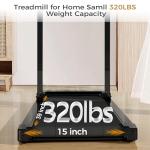 Compact Electric Treadmill with 12 Programs