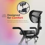 Sunny Health & Fitness Foldable Magnetic Exercise Bike