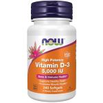 NOW Foods Vitamin D-3, 5000 IU, 240 Softgels