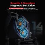 Sunny Health & Fitness Foldable Magnetic Exercise Bike