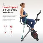 Sunny Health & Fitness Foldable Magnetic Exercise Bike