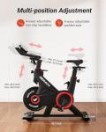MERACH Bluetooth Auto Resistance Indoor Exercise Bike