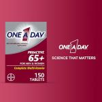 One A Day Proactive 65+ Multivitamin Tablets – 150 Count