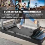 LIVIVOX Foldable Treadmill with Adjustable Features