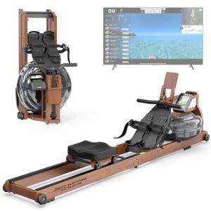 JOROTO Foldable Water Rowing Machine for Home Use