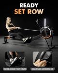 Adjustable Air Resistance Rowing Machine for Home Gym
