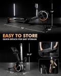 Adjustable Air Resistance Rowing Machine for Home Gym
