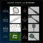 54-Piece Stainless Steel Kitchen Utensils Set