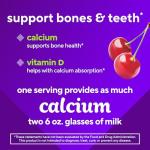 Chewable Calcium Gummies for Bones and Teeth