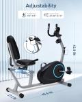 Kawnina Senior-Friendly Recumbent Exercise Bike