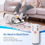 MERACH Under Desk Elliptical for Home Fitness