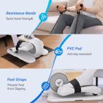 MERACH Under Desk Elliptical for Home Fitness