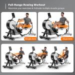Magnetic Rowing Machine with Adjustable Resistance