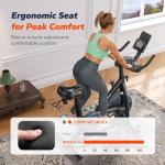 MERACH Magnetic Exercise Bike with APP & Comfort Seat