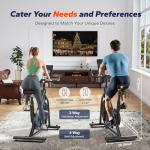 MERACH Magnetic Exercise Bike with APP & Comfort Seat