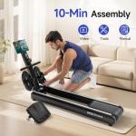 YPOO Foldable Magnetic Rowing Machine for Home