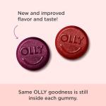 OLLY Women's Chewable Multivitamin Gummies, Berry Flavor