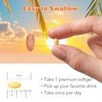 VEV Vitamin D3 + K2 Softgels for Bone Health