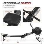 Home Rowing Machine with Adjustable Air Resistance