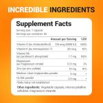 Dr. Berg D3 K2 Vitamin with MCT Powder Capsules