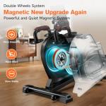 Pooboo Folding Magnetic Rowing Machine for Home Use