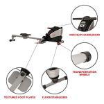 Sunny Health & Fitness Dual Function Rowing Machine