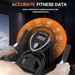 POOBOO Indoor Exercise Bike with Bluetooth and Comfort Seat