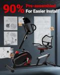 HARISON Pro Recumbent Exercise Bike with Bluetooth