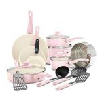 Soft Grip 16-Piece Nonstick Cookware Set