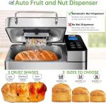 KBS Pro 17-in-1 Stainless Steel Bread Maker