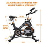 YOSUDA Magnetic Exercise Bike for Home Use