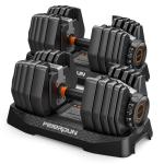 Adjustable Dumbbell Set 5-52.5lb for Home Gym