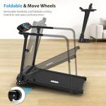 CIIHI Foldable Treadmill for Seniors with Heart Monitor