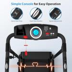 CIIHI Foldable Treadmill for Seniors with Heart Monitor