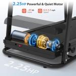CIIHI Foldable Treadmill for Seniors with Heart Monitor