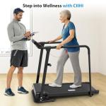 CIIHI Foldable Treadmill for Seniors with Heart Monitor